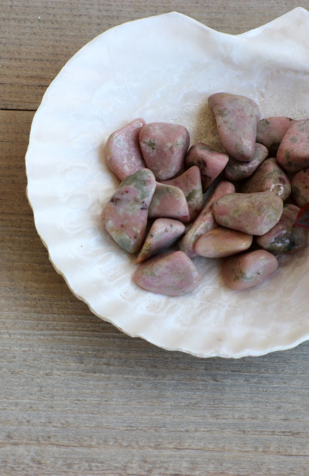 Thulite Tumbled Stone